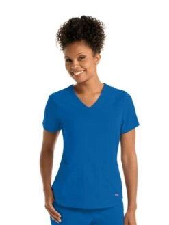 Barco® Grey's Anatomy™ Stretch Emma Scrubs Top - Women -Gildan T-Shirts Shop 011 new royal