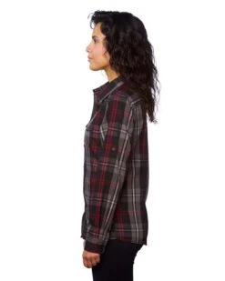 Burnside® Long-Sleeve Plaid Pattern Woven Shirt - Women -Gildan T-Shirts Shop 02a5400f858f90ae396c962a2ed8a656410805f3b64b553a4e4e6e6e24e3521e