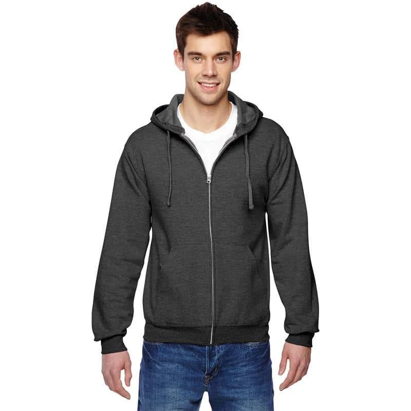 Fruit Of The Loom® SofSpun® Full-Zip Hooded Sweatshirt 12 Fruit Of The Loom® SofSpun® Full-Zip Hooded Sweatshirt - Image 10