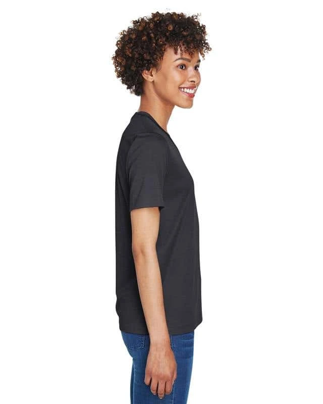 Team 365 Heathered Polyester Performance T-Shirt - Women 9 Team 365 Heathered Polyester Performance T-Shirt - Women - Image 7