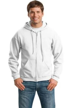 Gildan® Heavy Blend™ Full-Zip Hooded Sweatshirt -Gildan T-Shirts Shop 1800280ba9b104797a3b73babd3c730e9dcc25b5c6b1c0ea2e8c43bc416ab97b