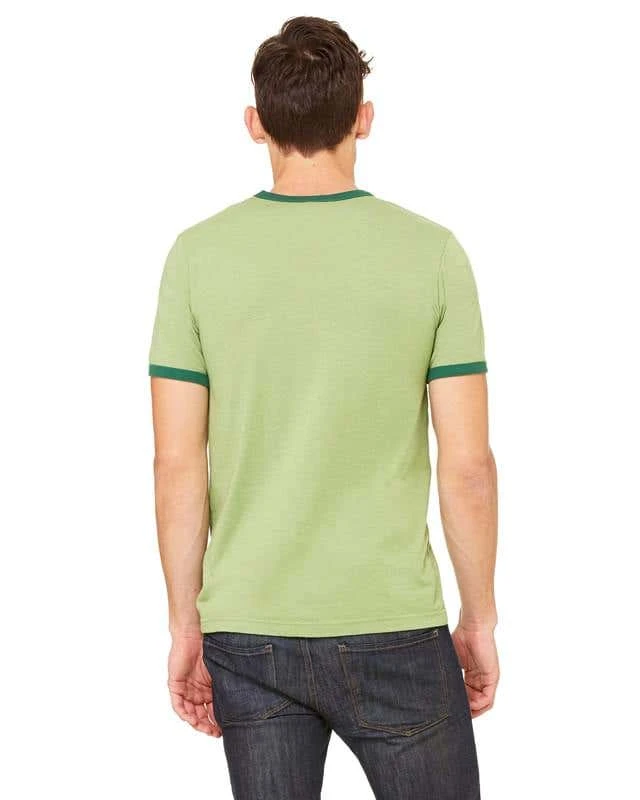 BELLA+CANVAS® Jersey Short-Sleeve Ringer T-Shirt - Men 20 BELLA+CANVAS® Jersey Short-Sleeve Ringer T-Shirt - Men - Image 18