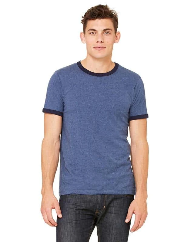 BELLA+CANVAS® Jersey Short-Sleeve Ringer T-Shirt - Men 10 BELLA+CANVAS® Jersey Short-Sleeve Ringer T-Shirt - Men - Image 8