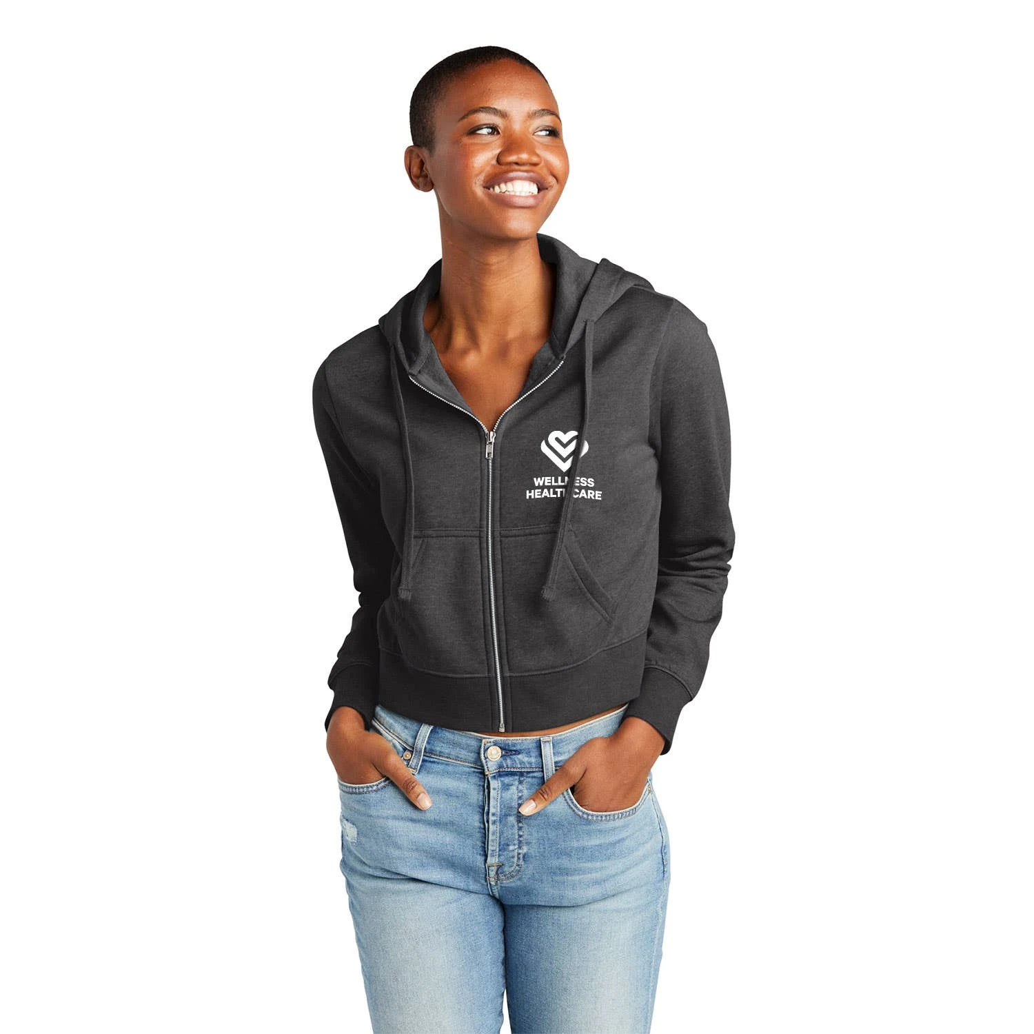 District® V.I.T.™ Fleece Full-Zip Hoodie - Women 15 District® V.I.T.™ Fleece Full-Zip Hoodie - Women - Image 13