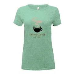 Threadfast Apparel Triblend T-Shirt - Women -Gildan T-Shirts Shop 202a green triblend