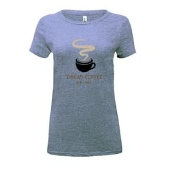 Threadfast Apparel Triblend T-Shirt - Women -Gildan T-Shirts Shop 202a navy triblend