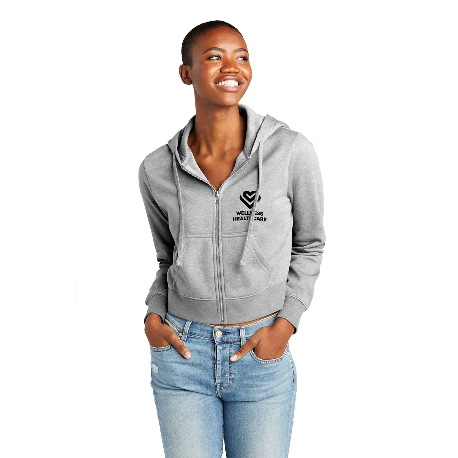 District® V.I.T.™ Fleece Full-Zip Hoodie - Women 18 District® V.I.T.™ Fleece Full-Zip Hoodie - Women - Image 16
