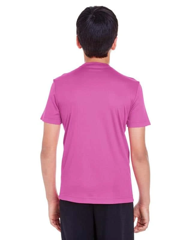 Team 365 Polyester Moisture-Wicking Performance T-Shirt - Youth 10 Team 365 Polyester Moisture-Wicking Performance T-Shirt - Youth - Image 8