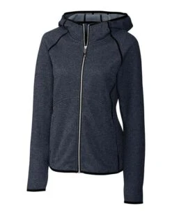 Cutter & Buck® Mainsail Fleece Full Zip Hooded Jacket - Women -Gildan T-Shirts Shop 2a86674dca5d6b8b00c8817c674557488009a23efabba539b76233bc7034a11f
