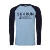 BELLA+CANVAS® Long-Sleeve Raglan T-Shirt - Men -Gildan T-Shirts Shop 3000c lightblue navy