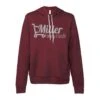 BELLA+CANVAS® Fleece Pullover Hooded Sweatshirt -Gildan T-Shirts Shop 3719 heathermaroon
