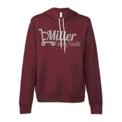 BELLA+CANVAS® Fleece Pullover Hooded Sweatshirt