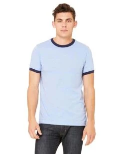 BELLA+CANVAS® Jersey Short-Sleeve Ringer T-Shirt - Men 26 BELLA+CANVAS® Jersey Short-Sleeve Ringer T-Shirt - Men -Gildan T-Shirts Shop 3bdc470b4da09ec03d17ac74d740cf39291991ba98a8880313a7b44229e47c09