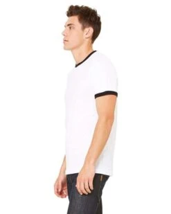 BELLA+CANVAS® Jersey Short-Sleeve Ringer T-Shirt - Men 25 BELLA+CANVAS® Jersey Short-Sleeve Ringer T-Shirt - Men -Gildan T-Shirts Shop 3e30a2b0d3c7e33aa4245d1a5536b2b9bea4f48a5aafccb033d4a2ee127e6ee7