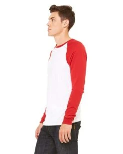 BELLA+CANVAS® Long-Sleeve Raglan T-Shirt - Men -Gildan T-Shirts Shop 40110675bcb0a771e00ef9b48eda79a21ae0814d984bd731e6dd93c4cbe23894