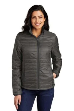 Port Authority® Packable Puffy Jacket - Women -Gildan T-Shirts Shop 40988fb17fb87e39835e60ede51aaa40f596fd21257f52681d82b1f276db1f9d