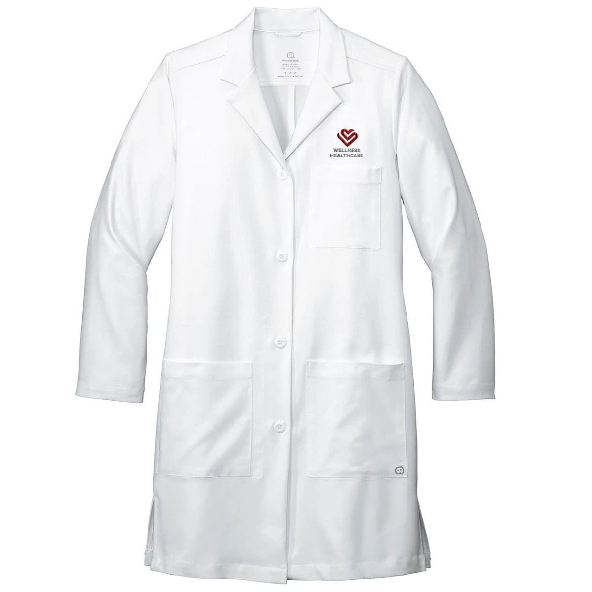 WonderWink® Long Lab Coat - Women 3 WonderWink® Long Lab Coat - Women