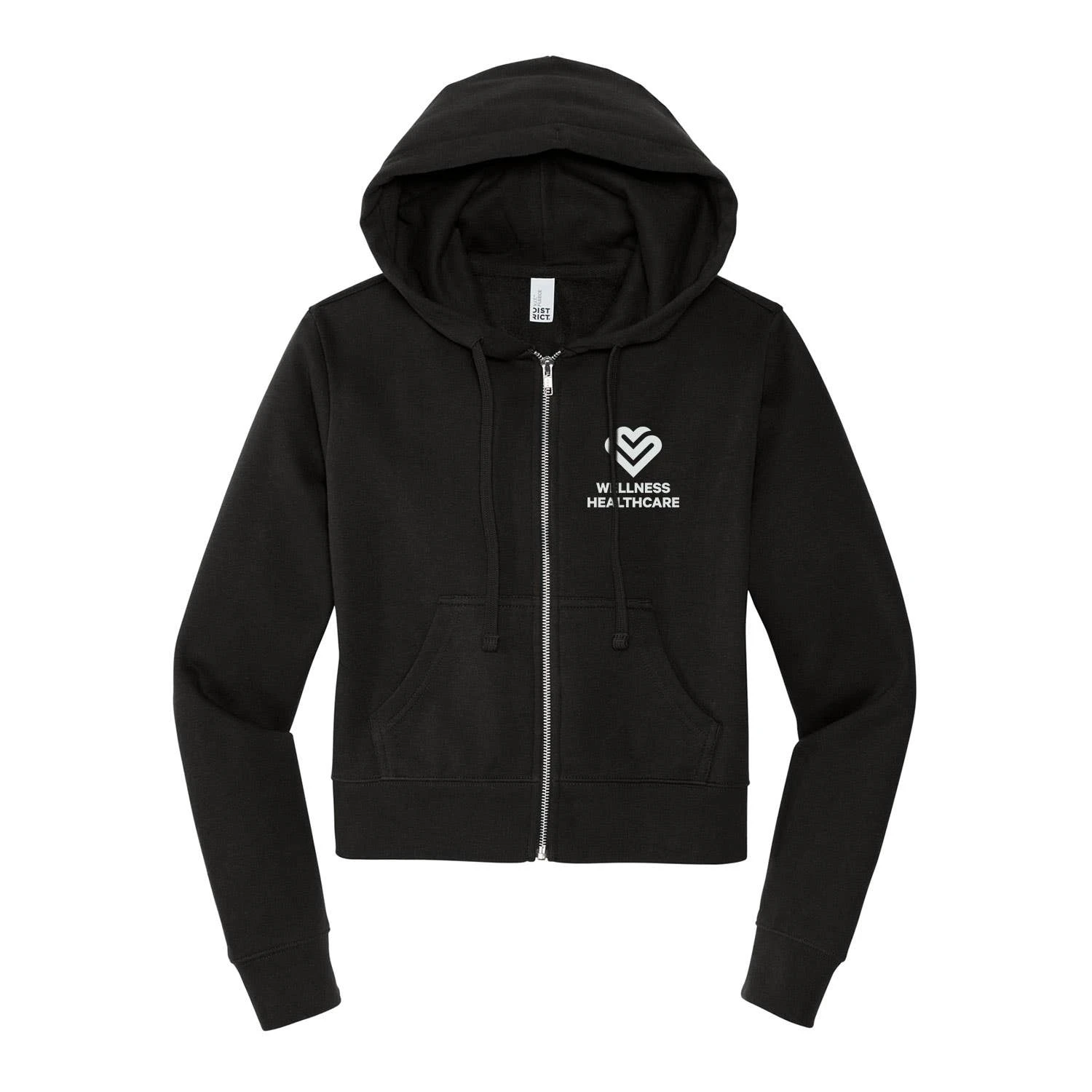 District® V.I.T.™ Fleece Full-Zip Hoodie - Women 4 District® V.I.T.™ Fleece Full-Zip Hoodie - Women - Image 2