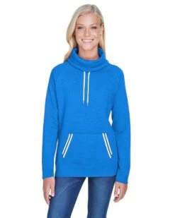 J America Relay Fleece Cowl Neck Sweatshirt - Women -Gildan T-Shirts Shop 4e2dbceb2afde840f401db2edc006913508cdcd831b4594eb237665fcf198021