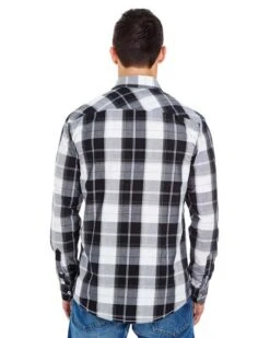 Burnside® Long-Sleeve Plaid Pattern Woven Shirt - Men -Gildan T-Shirts Shop 4f1c6e57dfa227fbe7d395fa8c700dd54b19a35aa4e8392ddfad988f3b3a8a79 1