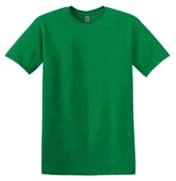 Gildan® Adult Heavy Cotton™ T-Shirt -Gildan T-Shirts Shop 5000 antiquegreen flat front