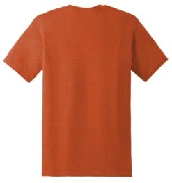 Gildan® Adult Heavy Cotton™ T-Shirt -Gildan T-Shirts Shop 5000 antiqueorange flat back