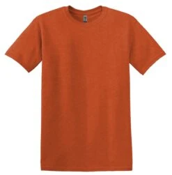 Gildan® Adult Heavy Cotton™ T-Shirt -Gildan T-Shirts Shop 5000 antiqueorange flat front
