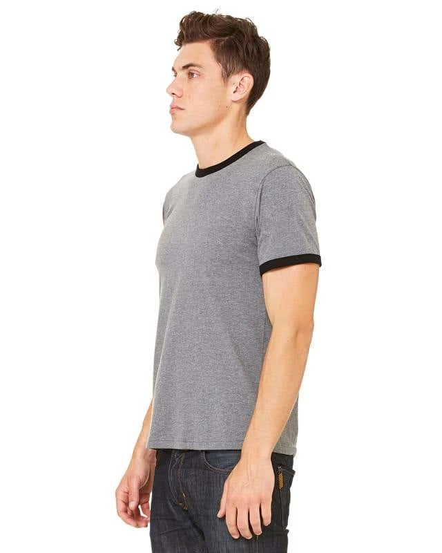 BELLA+CANVAS® Jersey Short-Sleeve Ringer T-Shirt - Men 15 BELLA+CANVAS® Jersey Short-Sleeve Ringer T-Shirt - Men - Image 13