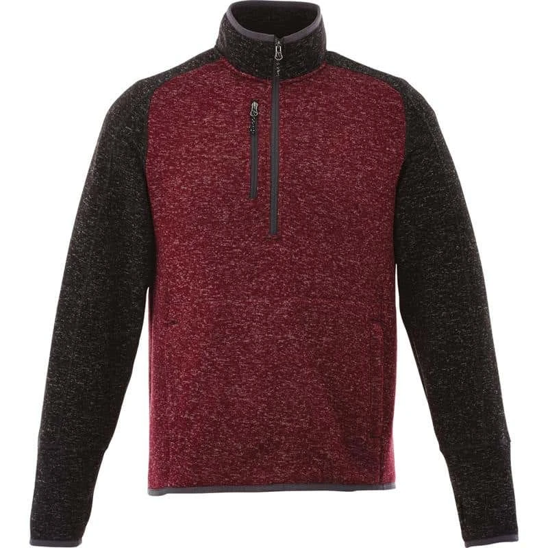 Men's Knit Half Zip Pullover Sweater 5 Men's Knit Half Zip Pullover Sweater - Image 3