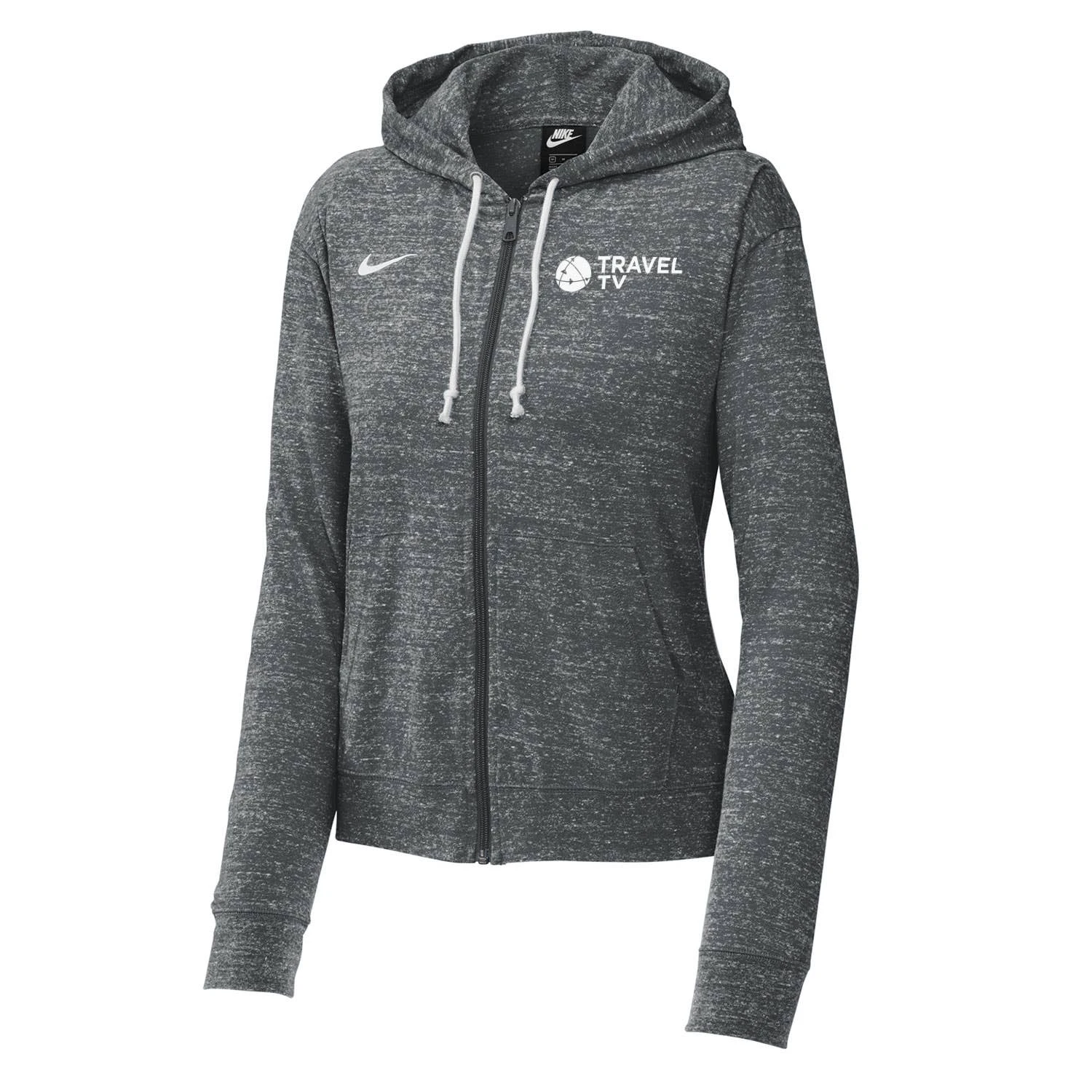 Nike Gym Vintage Full-Zip Hoodie Sweatshirt - Women 4 Nike Gym Vintage Full-Zip Hoodie Sweatshirt - Women - Image 2