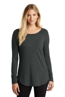District® Perfect Triblend® Long Sleeve Tunic - Women -Gildan T-Shirts Shop 5dd4eb6625ede4af081fb04aba676aad3607d8d9b6803d2bd8762e9da4f017cb