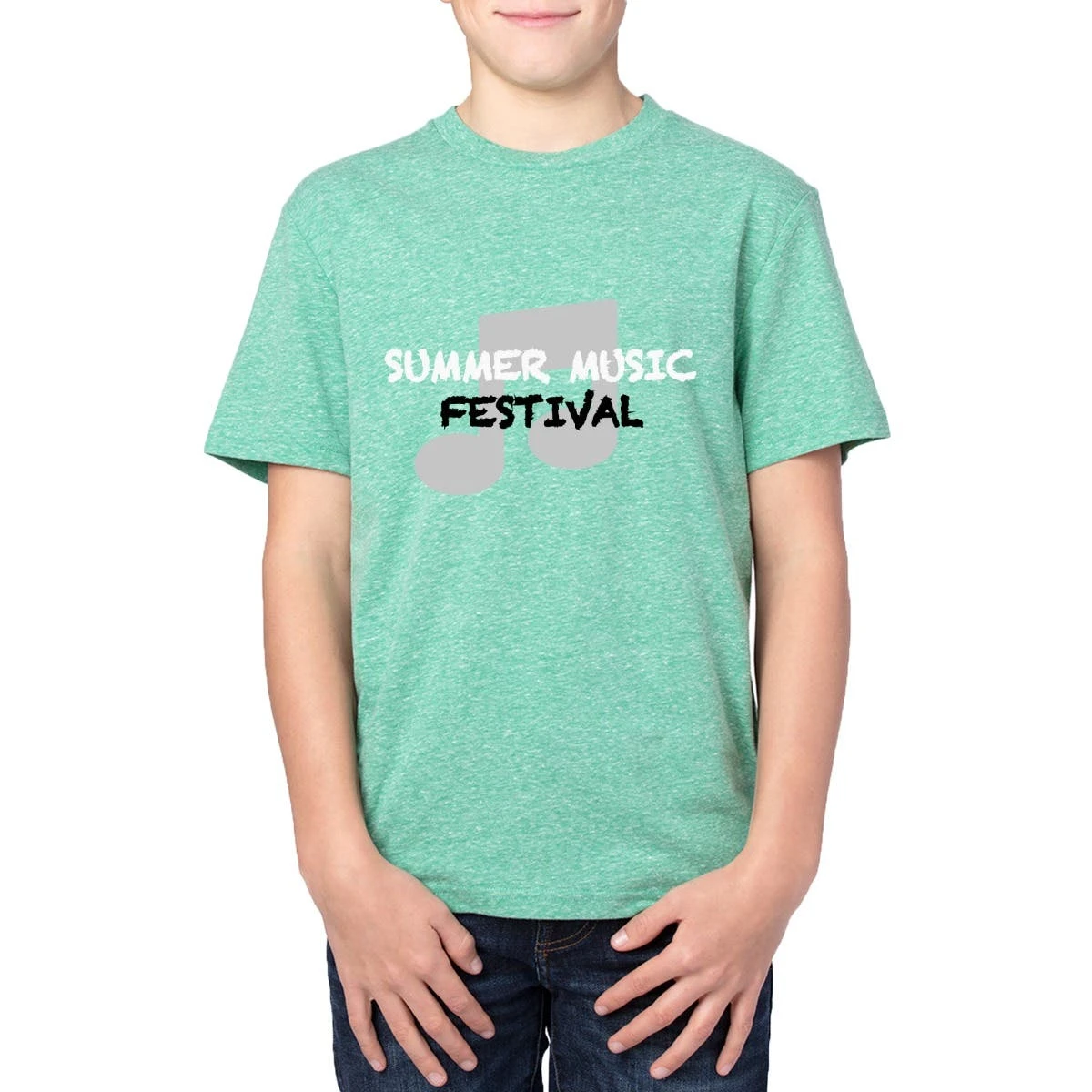 Threadfast Apparel Triblend T-Shirt - Youth 7 Threadfast Apparel Triblend T-Shirt - Youth - Image 5