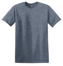 Gildan® Softstyle® T-Shirt 26 Gildan® Softstyle® T-Shirt -Gildan T-Shirts Shop 64000 heatherindigo flat front