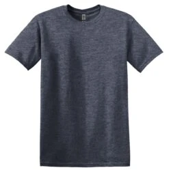 Gildan® Softstyle® T-Shirt 41 Gildan® Softstyle® T-Shirt -Gildan T-Shirts Shop 64000 heathernavy flat front
