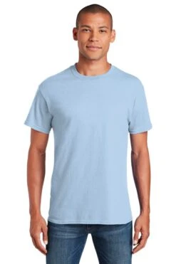 Gildan® Softstyle® T-Shirt 25 Gildan® Softstyle® T-Shirt -Gildan T-Shirts Shop 64000 lightblue model front
