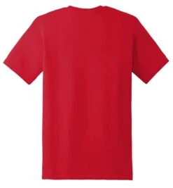 Gildan® Softstyle® T-Shirt 30 Gildan® Softstyle® T-Shirt -Gildan T-Shirts Shop 64000 red flat back