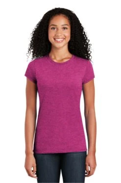 Gildan® Softstyle® T-Shirt - Women -Gildan T-Shirts Shop 64000l antiqueheliconia model front 1