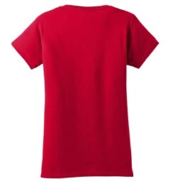 Gildan® Softstyle® T-Shirt - Women -Gildan T-Shirts Shop 64000l red flat back 1