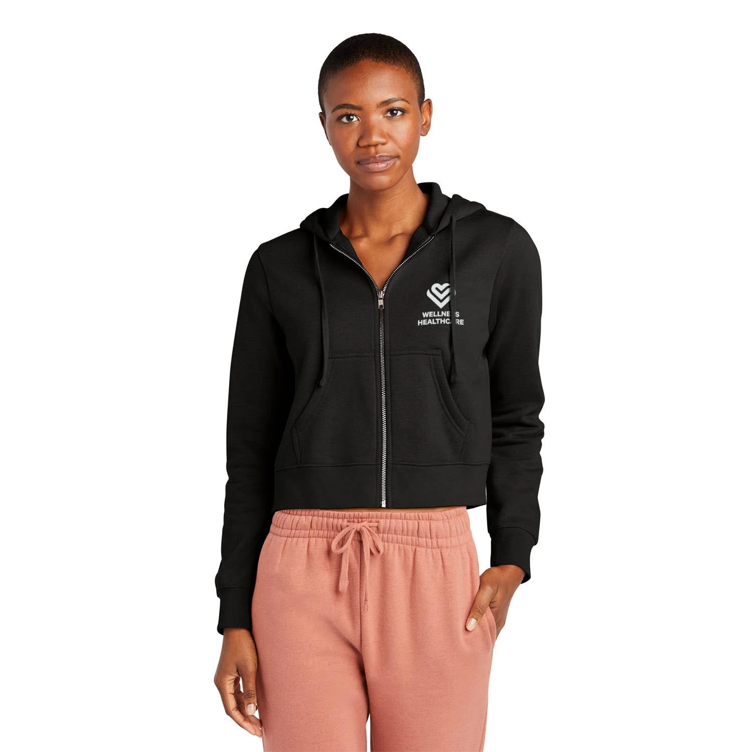District® V.I.T.™ Fleece Full-Zip Hoodie - Women 6 District® V.I.T.™ Fleece Full-Zip Hoodie - Women - Image 4