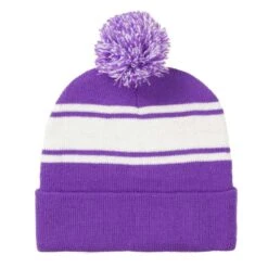 Cuffed Two-Tone Acrylic Knit Pom Beanie Cap -Gildan T-Shirts Shop 6bb21e19764e2d48b19bb01d83b847b65e4e633be96ce324a8be516e8592fc94