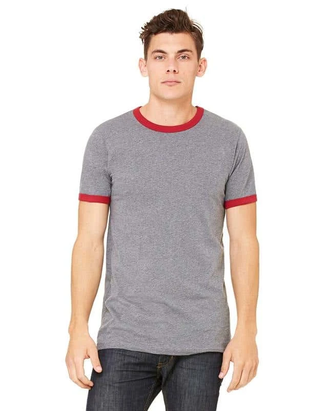BELLA+CANVAS® Jersey Short-Sleeve Ringer T-Shirt - Men 16 BELLA+CANVAS® Jersey Short-Sleeve Ringer T-Shirt - Men - Image 14