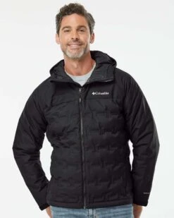 Columbia Grand Trek™ Insulated Down Jacket - Men -Gildan T-Shirts Shop 81699 omf fl 2