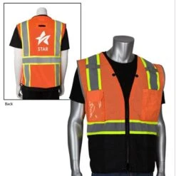 HV Class 2 Eleven Pocket Two Tone Tech Mesh Vest -Gildan T-Shirts Shop 865ca40e968a3bddf69dd189921df63d999144ff86fec06d5c72ba8aa14ec8c4 3