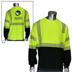 HV Class 3 Long Sleeve Black Bottom T-Shirt