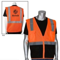HV Class 2 Five Pocket Mesh Vest -Gildan T-Shirts Shop 8dc503a115c3abff352a7aeba1ee4125b1d3362d7cd2fffb78557c5edb6a9db3 4