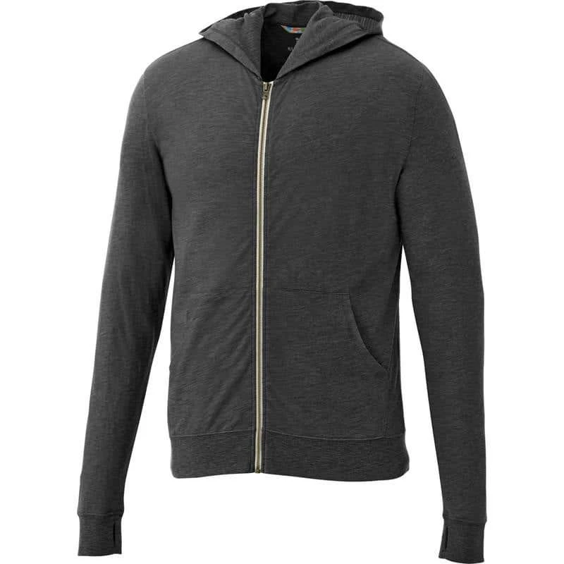 Men's Lightweight Knit Full Zip-Up Hooded Sweatshirt 8 Men's Lightweight Knit Full Zip-Up Hooded Sweatshirt - Image 6