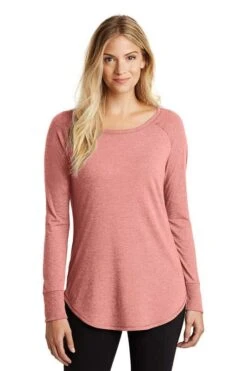 District® Perfect Triblend® Long Sleeve Tunic - Women -Gildan T-Shirts Shop 9cdbb7fa9f9c361c136ca9c82da88467bfb5595c7cae4616798df95ccd6c2dc6