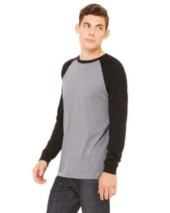 BELLA+CANVAS® Long-Sleeve Raglan T-Shirt - Men -Gildan T-Shirts Shop 9fdad27debc59f95979e3eb99db57b24967835784a30956ce258ca9b822a97b6