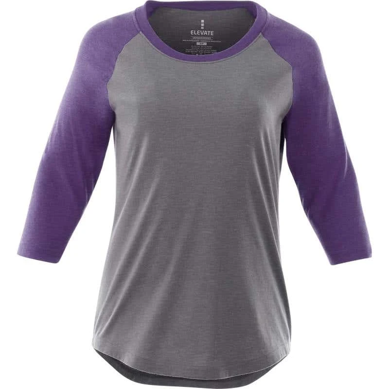 Women's Cotton-Poly 3/4 Sleeve T-Shirt 4 Women's Cotton-Poly 3/4 Sleeve T-Shirt - Image 2