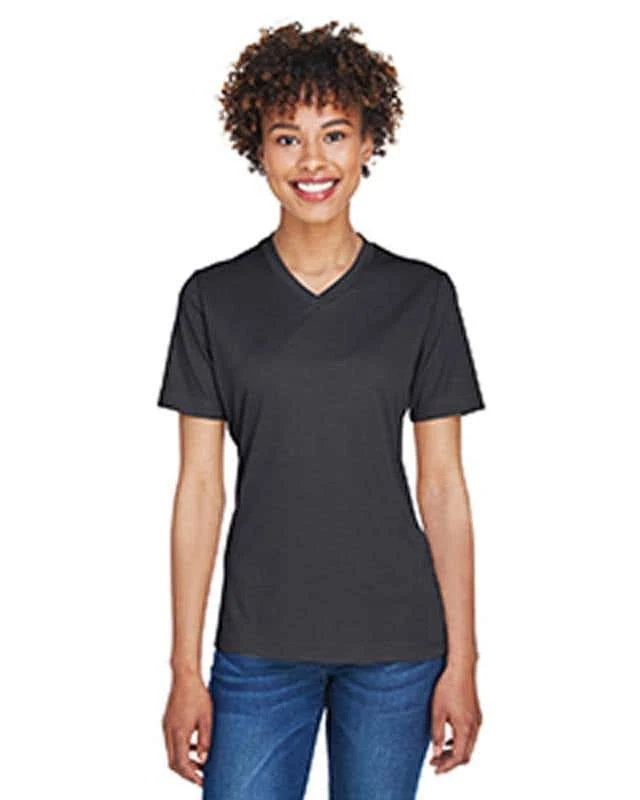 Team 365 Heathered Polyester Performance T-Shirt - Women 7 Team 365 Heathered Polyester Performance T-Shirt - Women - Image 5